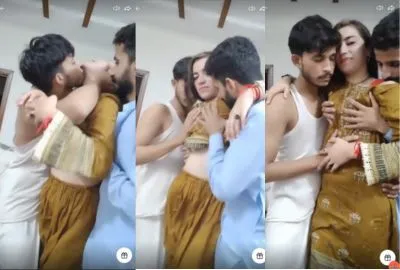Auntymaza Hyderabad Encounter with Two Men and a Woman