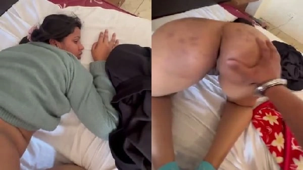 BF fair ass pressing Aunty Saree Sex Videos teasing