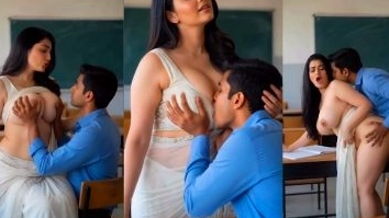 College Guy Fucks Big Boob Tutor