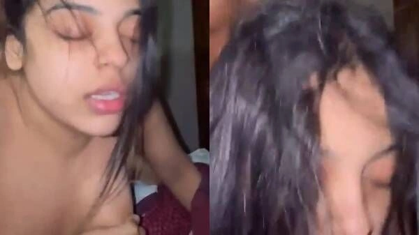 Couple makeup Aunty Maza Com doggy session