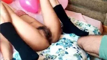 Girlfriend’s Hairy Saree XXX Pussy on Valentine’s Day