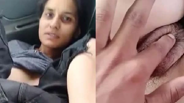 Girlfriend’s Pussy Fingered in Auntymaza Video