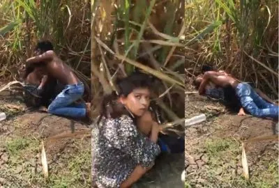 Guy and Girlfriend’s Outdoor Mallu Aunty Sex
