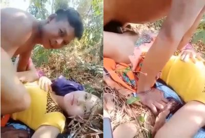 Outdoor sexual activity in Aunty XXX Video