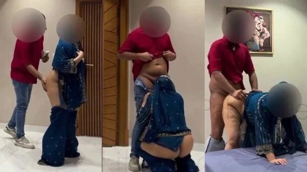 Seduces and Fucks Man in Mumbai Aunty Sex Video